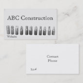 Tooltipps zur Visitenkarte (Vorne/Hinten)