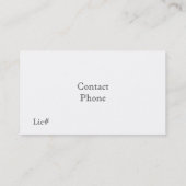 Tooltipps zur Visitenkarte (Rückseite)