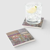 Toomer Corner, Auburn-Untersetzer Steinuntersetzer (Seitenansicht)