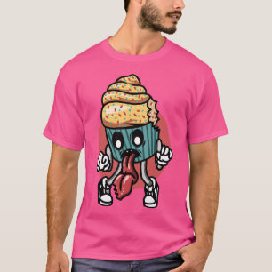 toon Ästhetik Zombie Cupcake T-Shirt