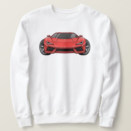 Toon-Autostil Sweatshirt (Design vorne)