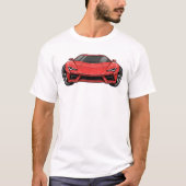 Toon-Autostil T-Shirt (Vorderseite)
