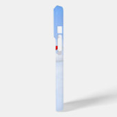 Toon Baby Cupid Flug mit Bow und Arrow Case-Mate iPhone Hülle (Rückseite / Links)