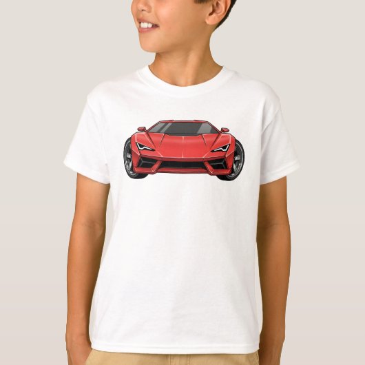 Toon Car Style T-Shirt (Vorderseite)