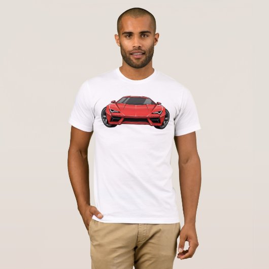 Toon Car Style T-Shirt (Vorne ganz)
