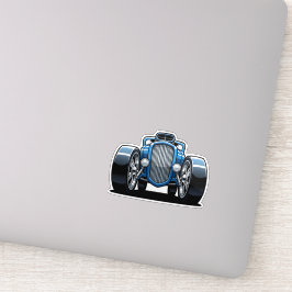 Toon Hotrod Art  Aufkleber