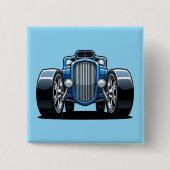Toon Hotrod Art  Button (Vorderseite)