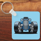 Toon Hotrod Art  Schlüsselanhänger (Vorderseite)