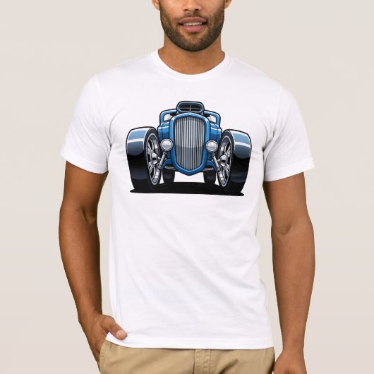 Toon Hotrod Art T-Shirt (Vorderseite)
