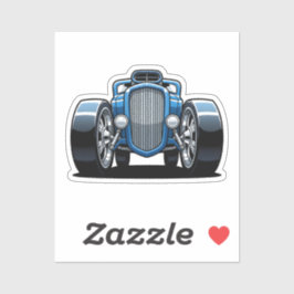 Toon Hotrod Kunst  Aufkleber