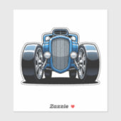 Toon Hotrod Kunst  Aufkleber (Blatt)