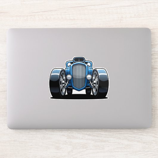 Toon Hotrod Kunst  Aufkleber (Computer)