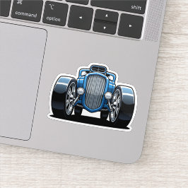 Toon Hotrod Kunst  Aufkleber