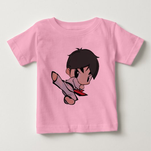 Toon Kick Baby T-shirt (Vorderseite)