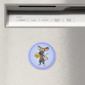 Toon Maus mit Käse Magnet (In Situ (Geschirrspüler))