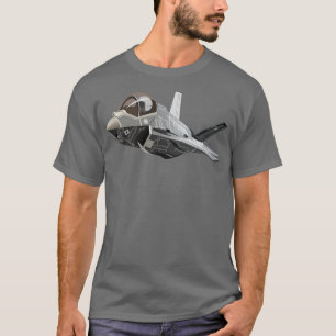 toon Military Stealth Jet Fighter Flugzeug T-Shirt