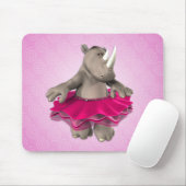 Toon-Nashorn Mousepad (Mit Mouse)
