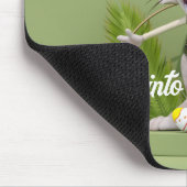 Toon Rabbit Stehend in der Nähe von Ostereiern Mousepad (Ecke)