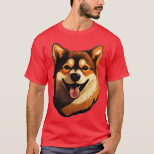 toon Shiba Inu Dog Niedlich Shiba Inu 1 T-Shirt