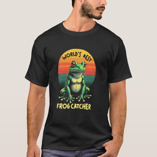 Toon Worlds bester Froschfänger T-Shirt (Vorderseite)