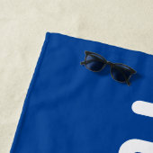 Toonami Digital-Schriftart-Logo Strandtuch (Beispiel)