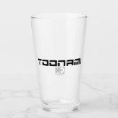 Toonami Futuristic Font Logo Glas (Vorderseite)