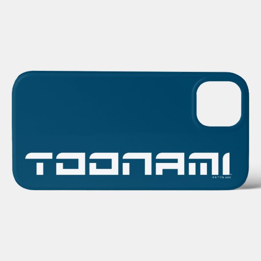 Toonami Futuristic Schriftart Logo Case-Mate iPhone Hülle (Rückseite (Horizontal))