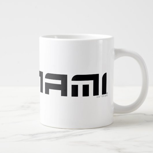 Toonami Futuristic Schriftart Logo Jumbo-Tasse (Rechts)