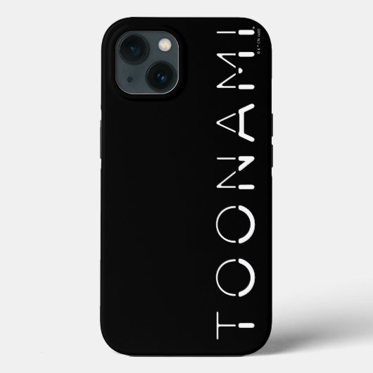 Toonami Split Schriftart Logo Case-Mate iPhone Hülle (Rückseite)