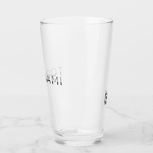 Toonami Split Schriftart Logo Glas (Links)