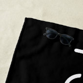 Toonami Split Schriftart Logo Strandtuch (Beispiel)