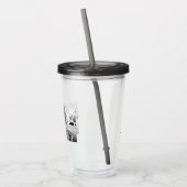 Toonami TOM 5 Countdown-Comic-Stoßfänger Acryltrinkbecher (Links)