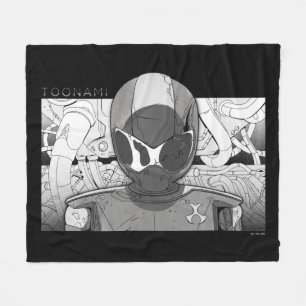Toonami TOM 5 Countdown-Comic-Stoßfänger Fleecedecke