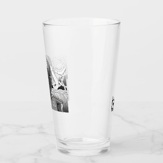 Toonami TOM 5 Countdown-Comic-Stoßfänger Glas (Links)