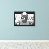 Toonami TOM 5 Countdown-Comic-Stoßfänger Leinwanddruck (Insitu (Holzboden))