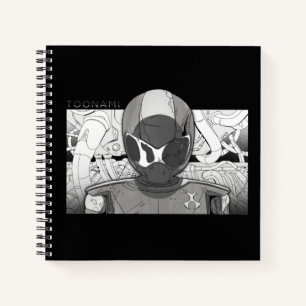 Toonami TOM 5 Countdown-Comic-Stoßfänger Notizblock