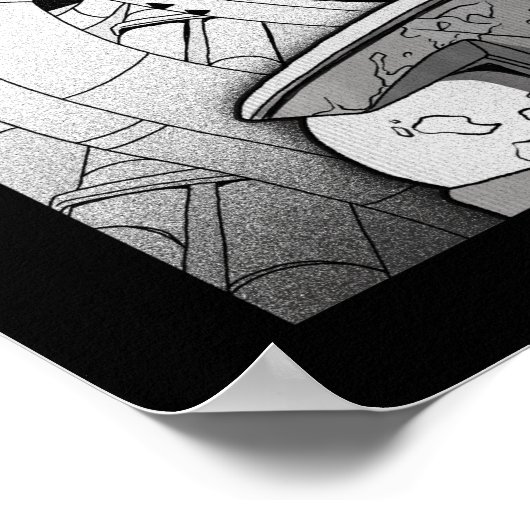 Toonami TOM 5 Countdown-Comic-Stoßfänger Poster (Ecke)