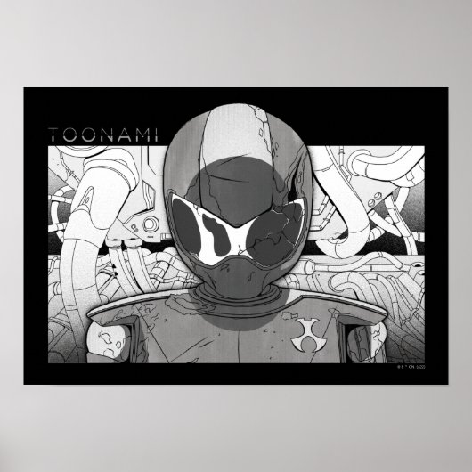 Toonami TOM 5 Countdown-Comic-Stoßfänger Poster (Vorne)