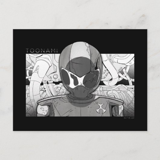 Toonami TOM 5 Countdown-Comic-Stoßfänger Postkarte (Vorderseite)