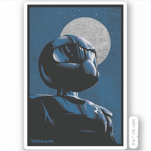 Toonami TOM 5 Moonlight Graphic Aufkleber (Vorderseite)
