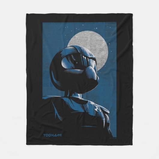 Toonami TOM 5 Moonlight Graphic Fleecedecke (Vorderseite)