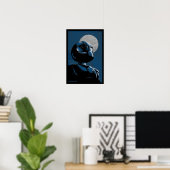 Toonami TOM 5 Moonlight Graphic Poster (Heimbüro)