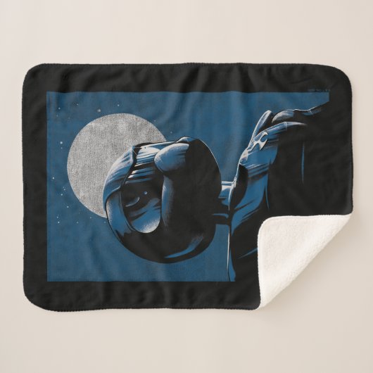 Toonami TOM 5 Moonlight Graphic Sherpadecke (Vorderseite (Horizontal))