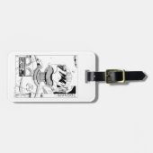 Toonami TOM 5 & SARA Comic Style Bumper Gepäckanhänger (Vorderseite horizontal)