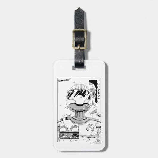 Toonami TOM 5 & SARA Comic Style Bumper Gepäckanhänger (Vorderseite vertikal)
