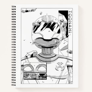 Toonami TOM 5 & SARA Comic Style Bumper Notizblock