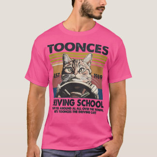 Toonces Fahrschule Est. 1989 - Die Fahrkatze T-Shirt