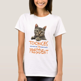 toonces für helles Shirt Präsidenten
