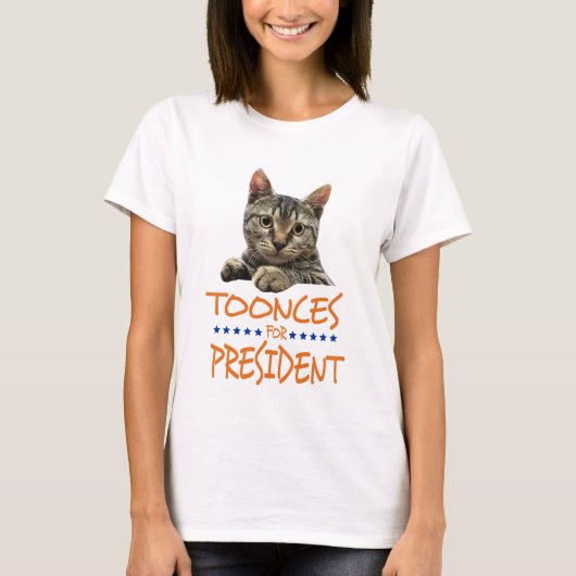 toonces für helles Shirt Präsidenten (Vorderseite)