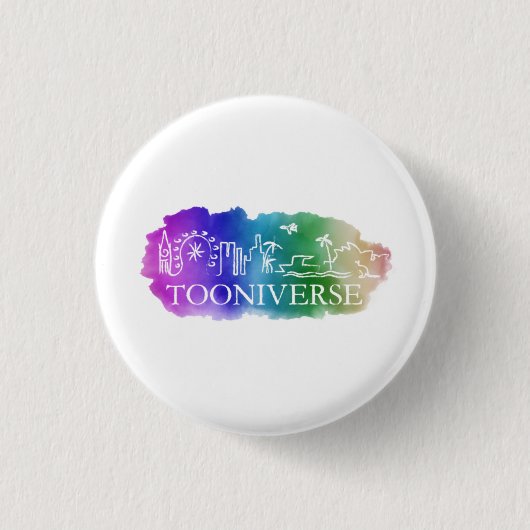 Tooniverse-Abzeichen Button (Vorderseite)